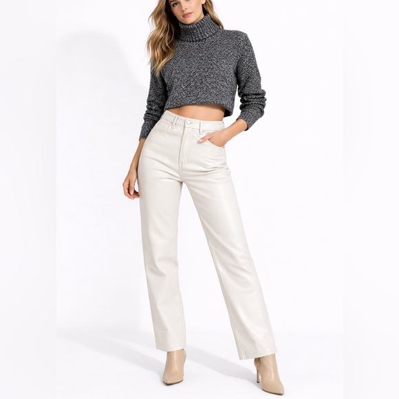 WILFRED Vegan Leather Pants - Picture 2 of 10